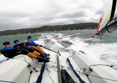 onboard the vx one with the beast sailing team youth & open aus national champions