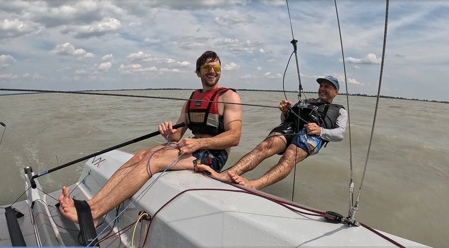 VX Air sailing on Lake Neusiedl